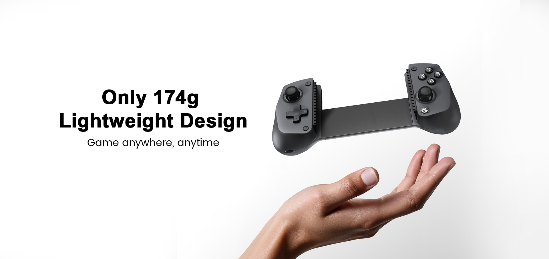 GameSir X5s game controller is broader, stronger, and freer, featuring a 105-213mm stretchable range and an ultra-lightweight design of only 174g to game anywhere, anytime. It supports tri-mode connectivity (Bluetooth, USB-C wired, and 2.4GHz wireless) with wide compatibility for mobile devices, Switch, Switch 2, and PC.