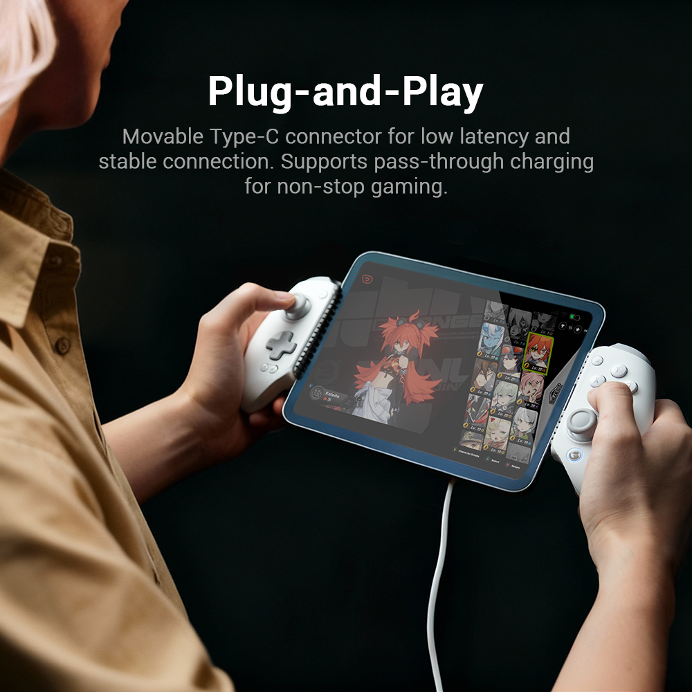 Free customization with customizable ABXY layout and stick caps