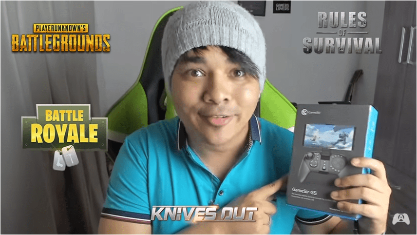 CHEGOU, O MELHOR GAMEPAD PARA JOGAR FORNITE MOBILE, PUBG, FREE E FIRE - Gamesir G5 - GameSir