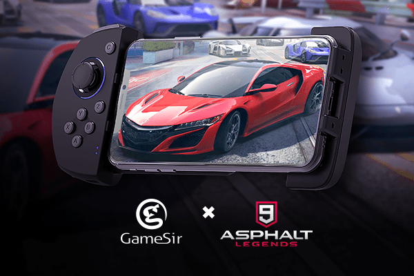GameSir and Asphalt has reached the partnership - GameSir