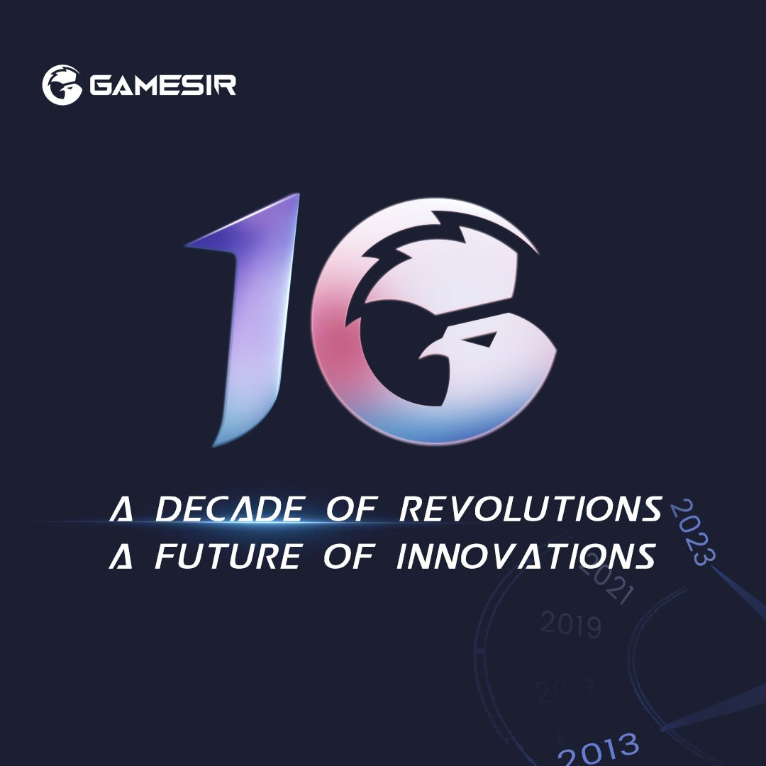 GameSir Celebrates 10th Anniversary and Launches New Brand Identity - GameSir