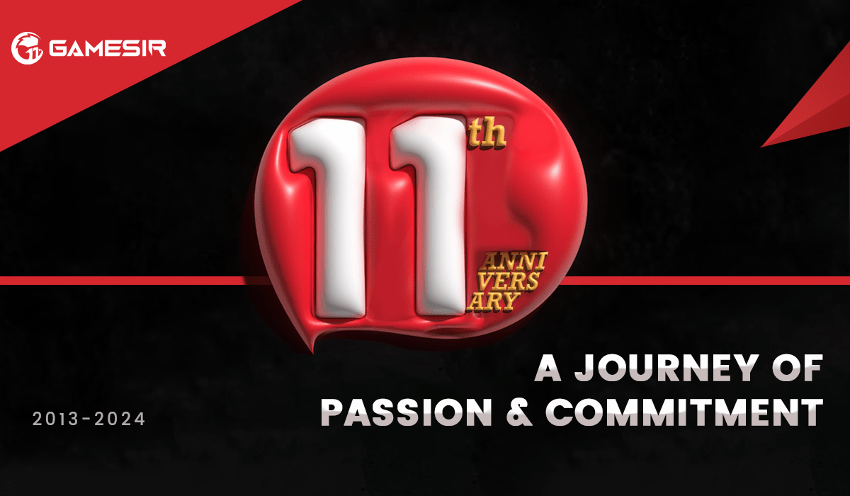 GameSir celebrates the 11th Anniversary - GameSir