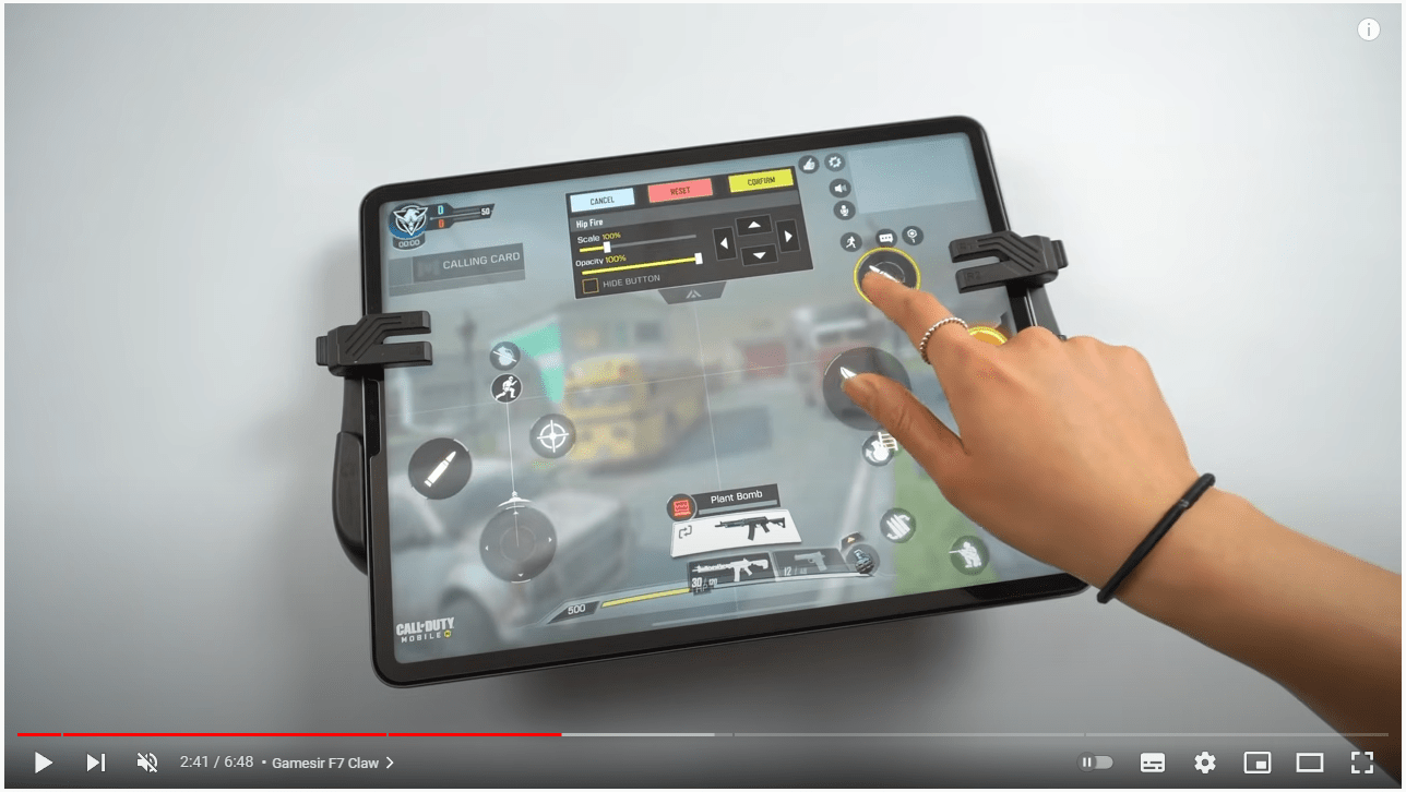 GameSir F7 Claw IOS & Android Tablet Controller - GameSir