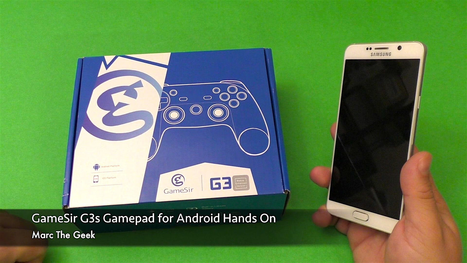 GameSir G3s Gamepad for Android Hands On - GameSir