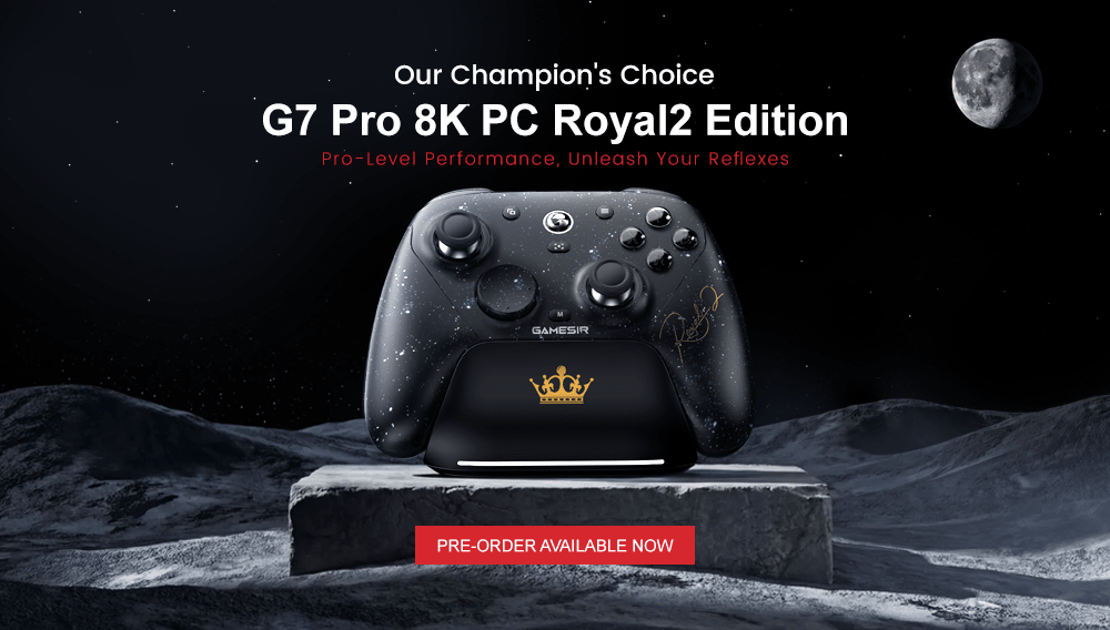 GameSir G7 Pro 8K PC Royal2 Edition | Pre-order Available Now! - GameSir