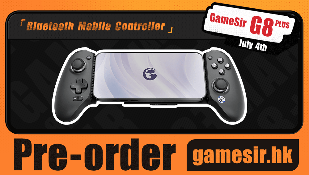 GameSir G8 Plus Bluetooth Mobile Controller — Big Enough As You Want - GameSir