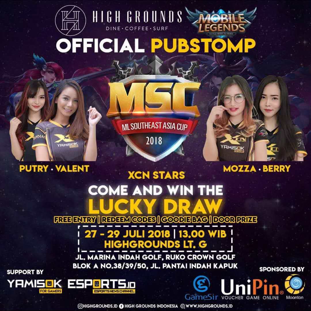 GameSir Indonesia & Ml Southeast Asia Cup 2018 - GameSir