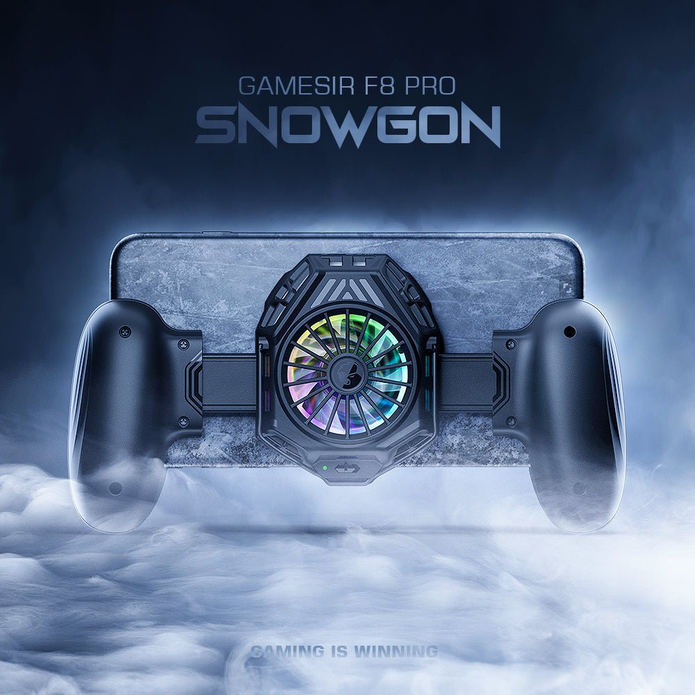 GameSir launches a Mobile cooling grip GameSir F8 Snowgon for Overheat Prevention - GameSir