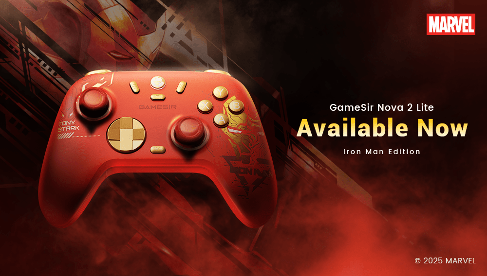 GameSir Nova 2 Lite Iron Man Limited Edition | Available Now - GameSir