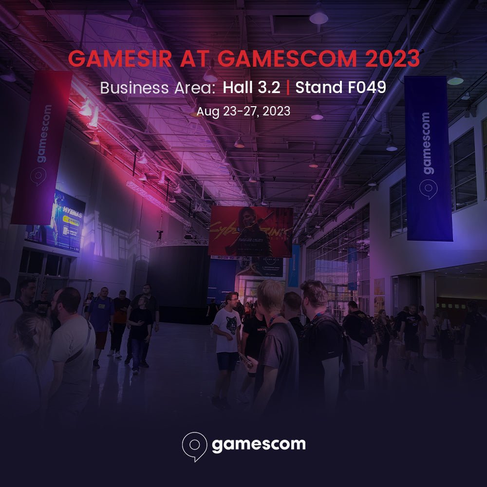 GameSir Presents A Series of Hall Effect Controllers at Gamescom 2023 - GameSir
