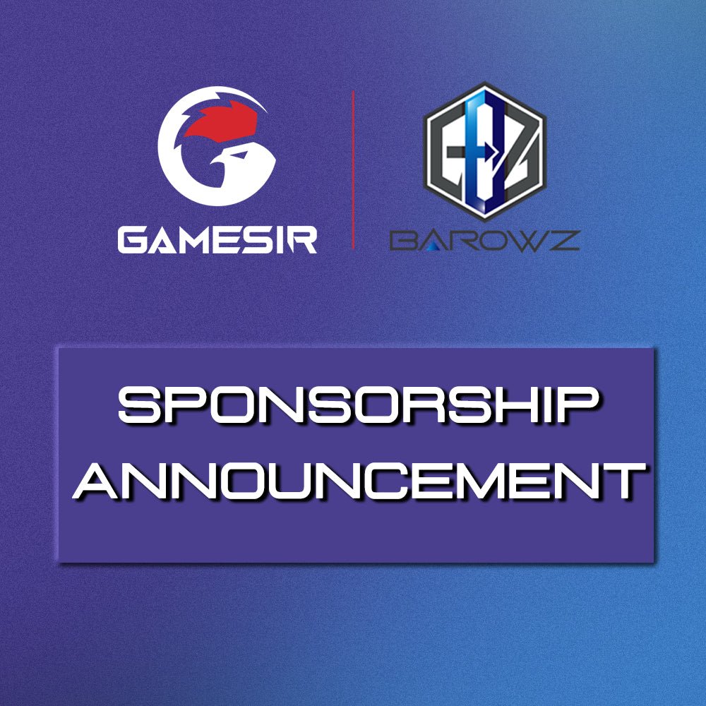 GameSir Signs Esports Team BAROWZ - GameSir