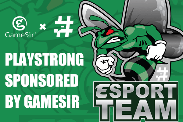 GameSir Sponsors Established  Playstrong - GameSir