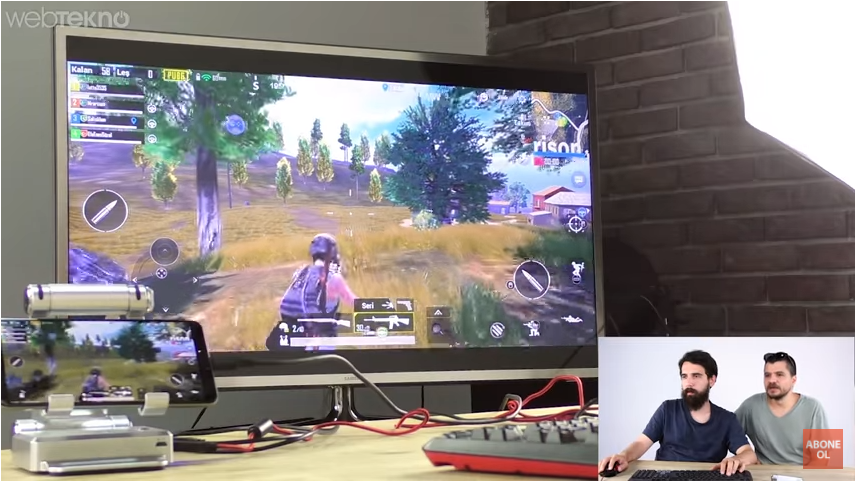 GameSir X1 Review with PUBG Mobile Gameplay in Turkish - GameSir
