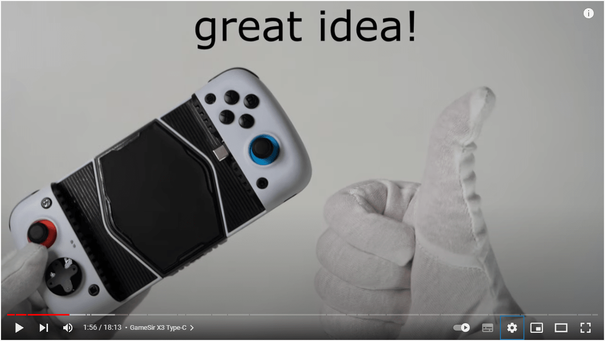 GameSir X3 Type-C Cooled Mobile Gaming Controller - GameSir