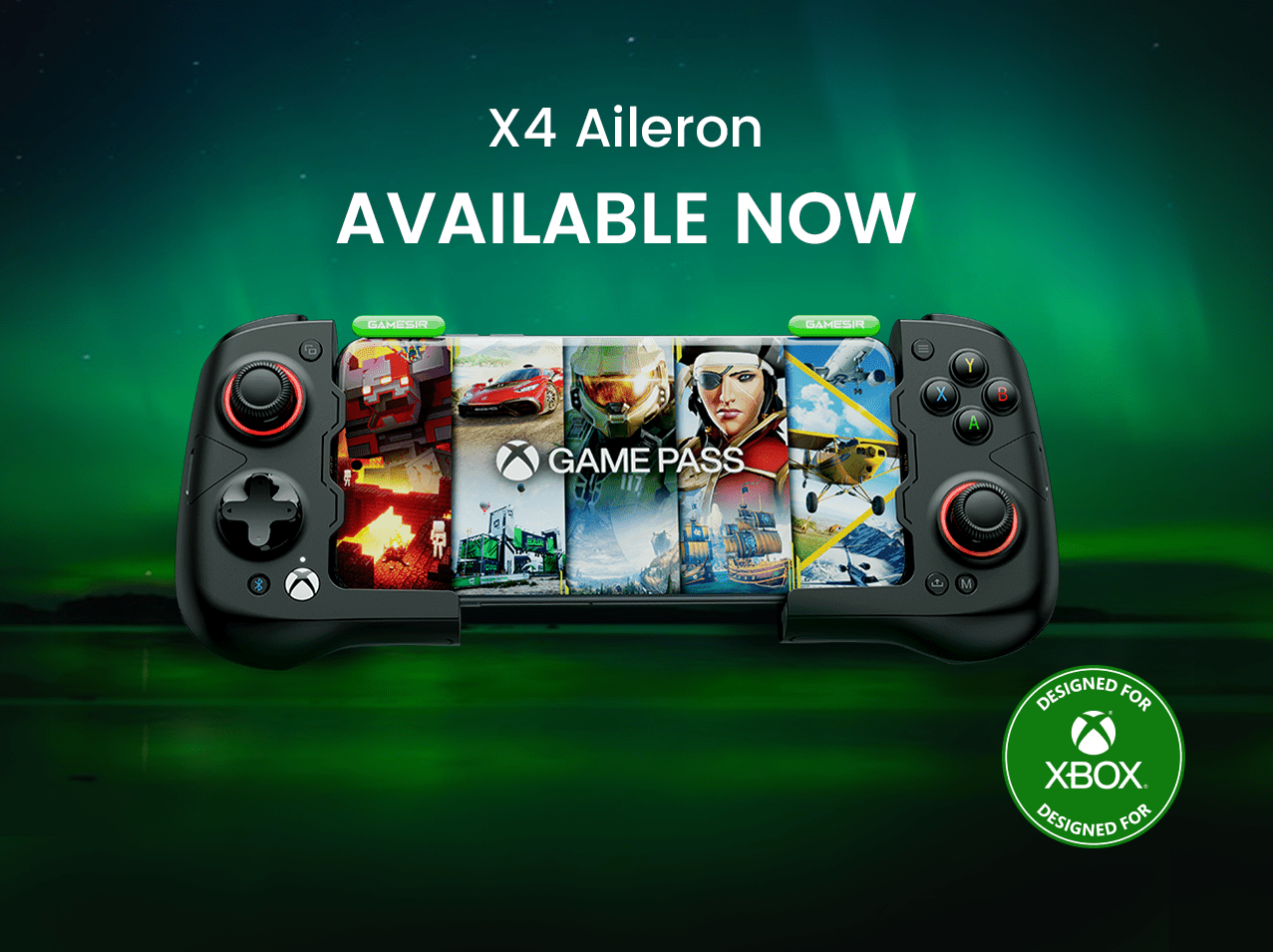 GameSir X4 Aileron - The Collapsible Mobile Controller for Xbox - GameSir