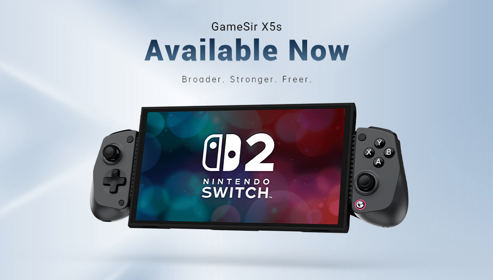 GameSir X5s Wireless Mobile Controller | Broader. Stronger. Freer. - GameSir