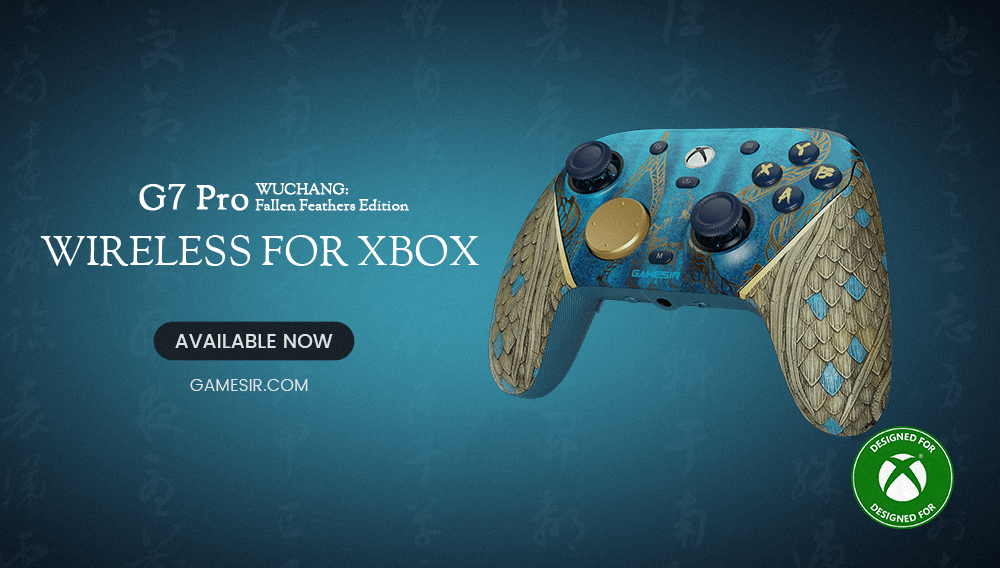 GameSir’s First Wireless Controller for Xbox - G7 Pro WUCHANG: Fallen Feathers Edition | Available Now - GameSir