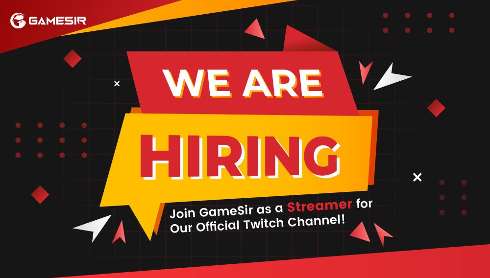 Join GameSir as a Streamer for Our Official Twitch Channel - GameSir