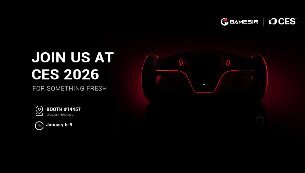 Join GameSir at CES 2026 for Something Fresh - GameSir
