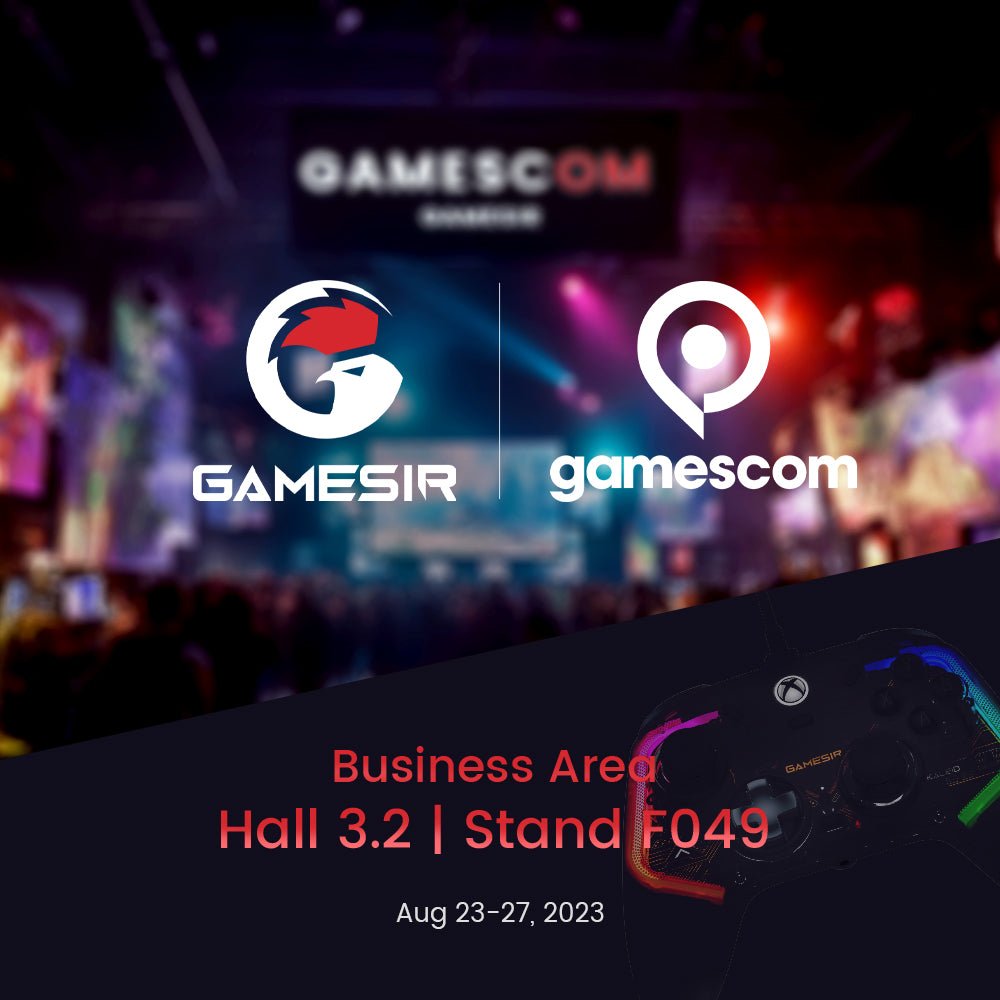Join GameSir at Gamescom 2023 - GameSir