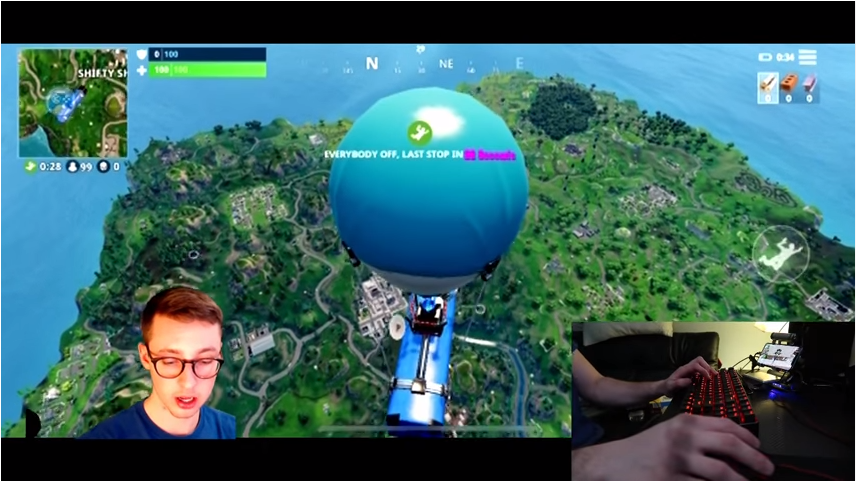 KEYBOARD & MOUSE on Fortnite Mobile ANDROID iOS (GameSir x1) - GameSir
