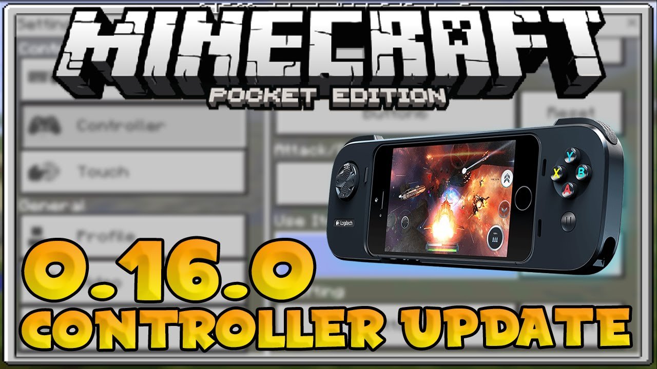 NEW CONTROLLER UPDATE! - Minecraft PE 0.16.0 Update (GameSir G4s) - Minecraft PE (Pocket Edition) - GameSir