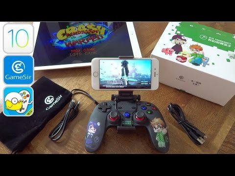 NEW GameSir G3S Gaming Controller & Happy Chick iOS 10 / 9 NO Jailbreak iPhone, iPad, iPod Touch - GameSir