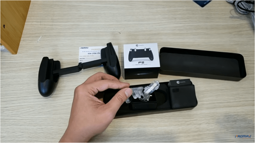 Review Tay cầm chơi game GameSir F2 Firestick Grip chơi Pubg Mobile, Rules Of Survival - GameSir