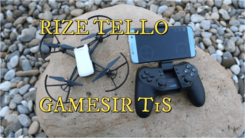 RYZE TELLO + GAMESIR T1S GAMEPAD COMPATIBILITE - GameSir