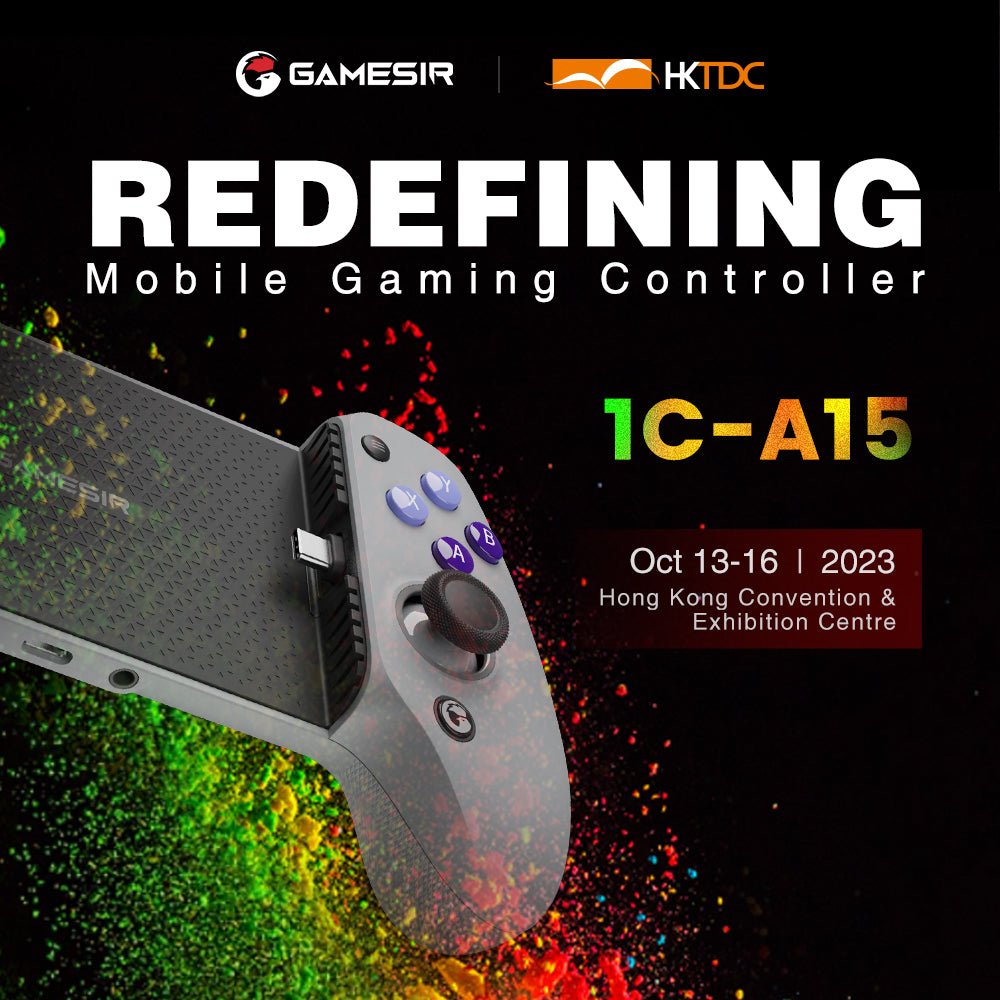 Welcome to GameSir Booth at HK Electronics Fair - GameSir