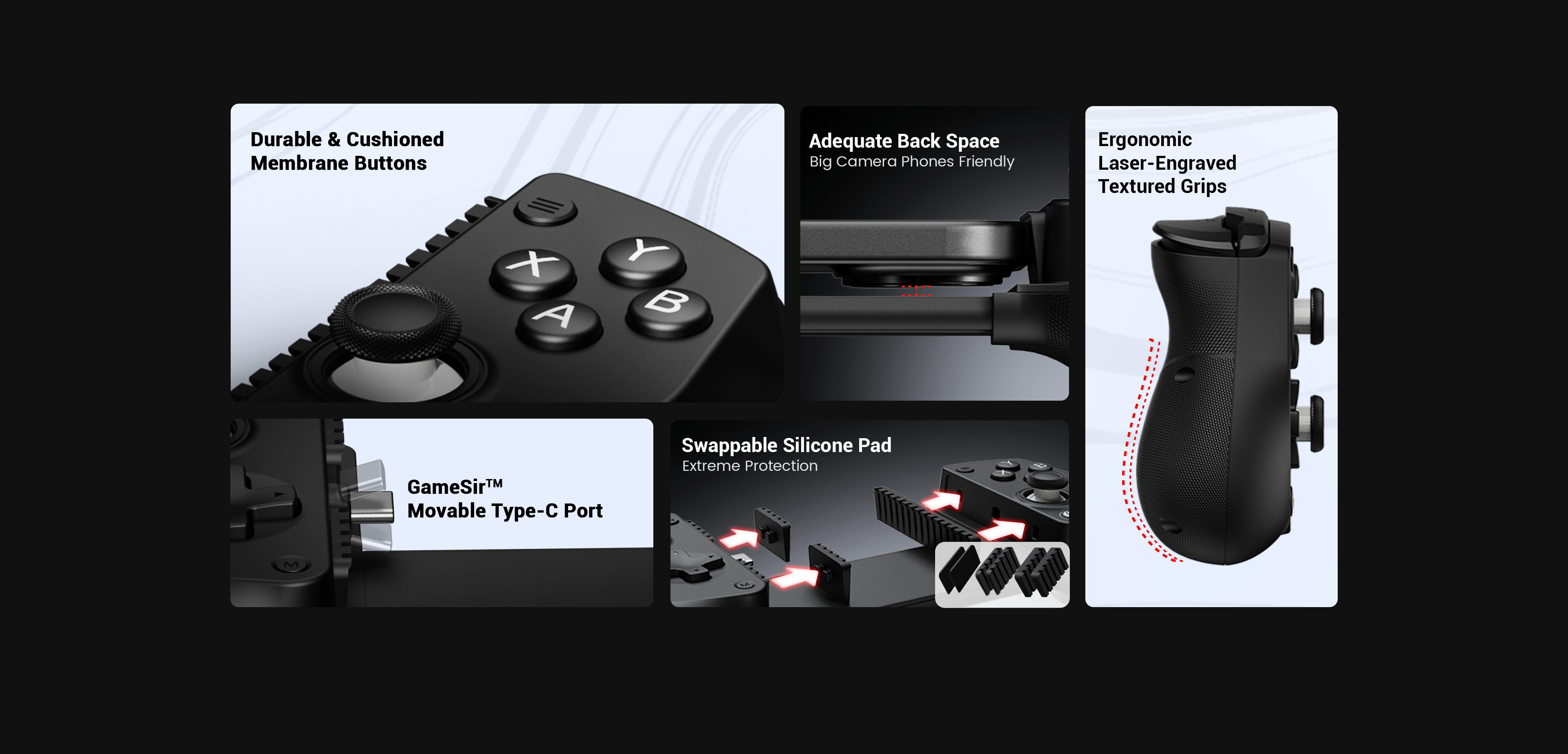 Ergonomic and Lightweight Design for Extreme Comfort & Cushioned and Durable Membrane Triggers and Buttons of X5 Lite
