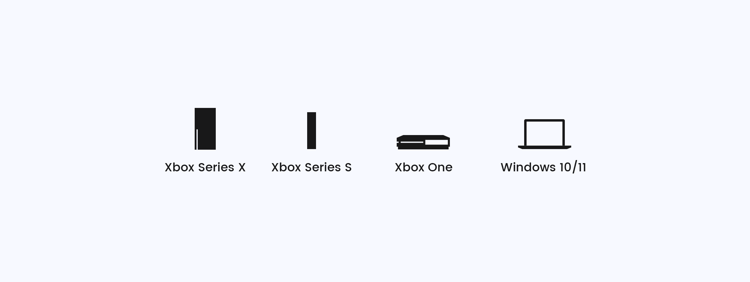 Supported PlatformsXbox Series X: Native support for the flagship high-performance console.Xbox Series S: Native support for the compact all-digital console.Xbox One: Full backward compatibility with the original Xbox One, Xbox One S, and Xbox One X.Windows 10/11: Seamless plug-and-play integration for PC gaming (Steam, Xbox Game Pass for PC, etc.).Technical ContextBecause these icons represent Officially Licensed hardware, the following benefits are guaranteed:Plug-and-Play: No specialized drivers are needed. The console or PC recognizes the controller as an official Microsoft input device immediately.Security Chip: The controller includes the official Microsoft security chip, ensuring it will not be blocked by Xbox 