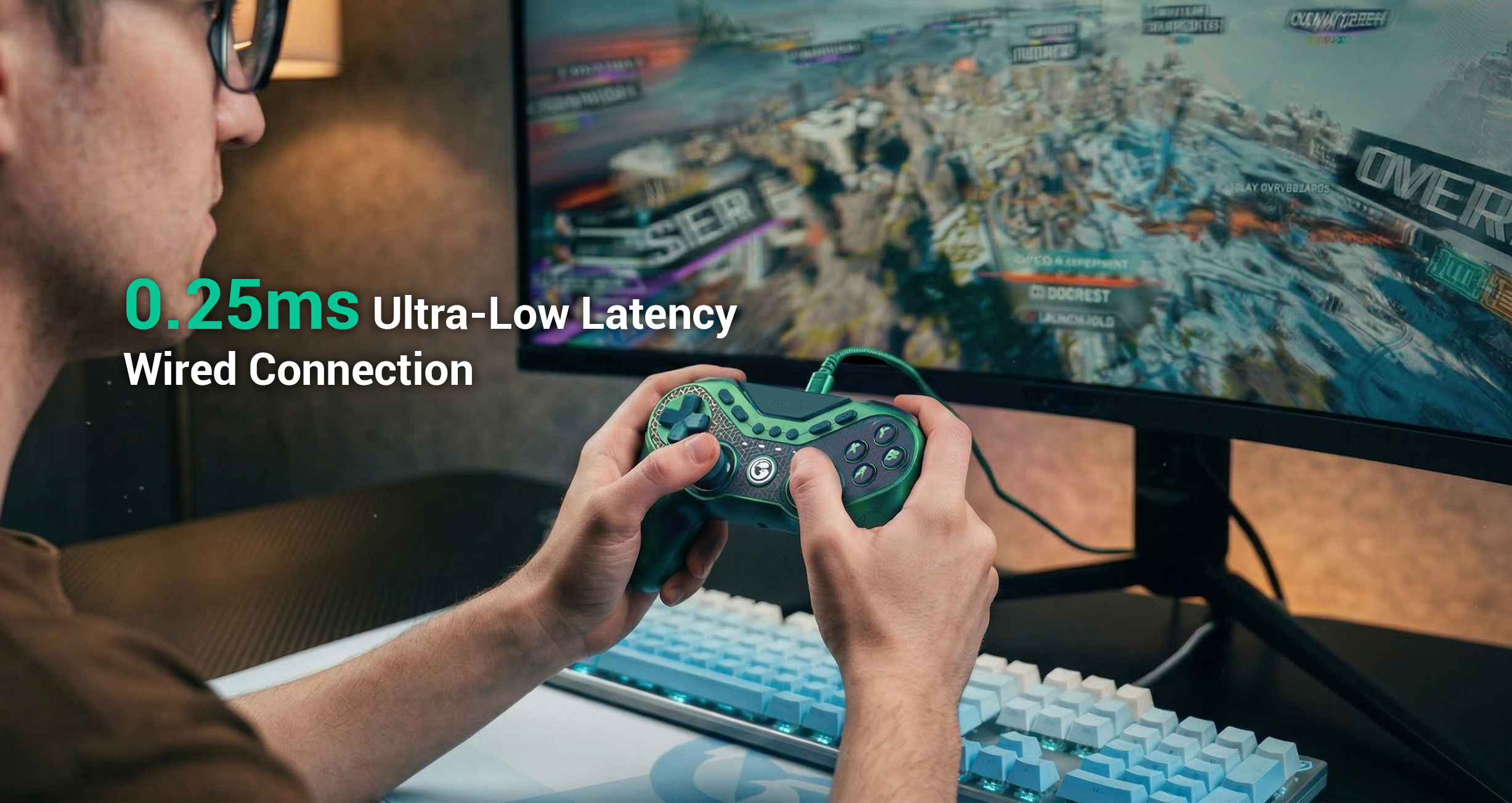To achieve this level of speed, GameSir has engineered the controller with a 