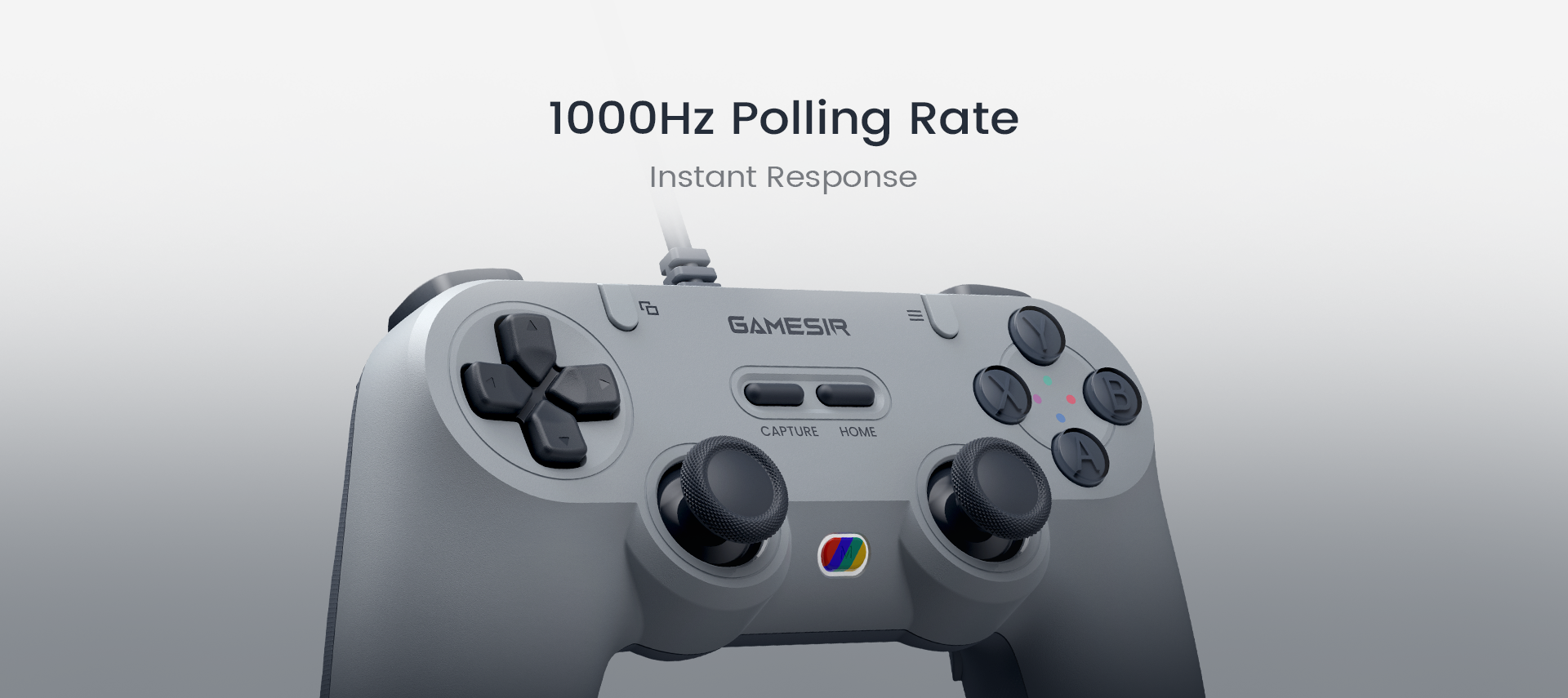 GAMESIR controller features a 1000Hz polling rate for instant response. 