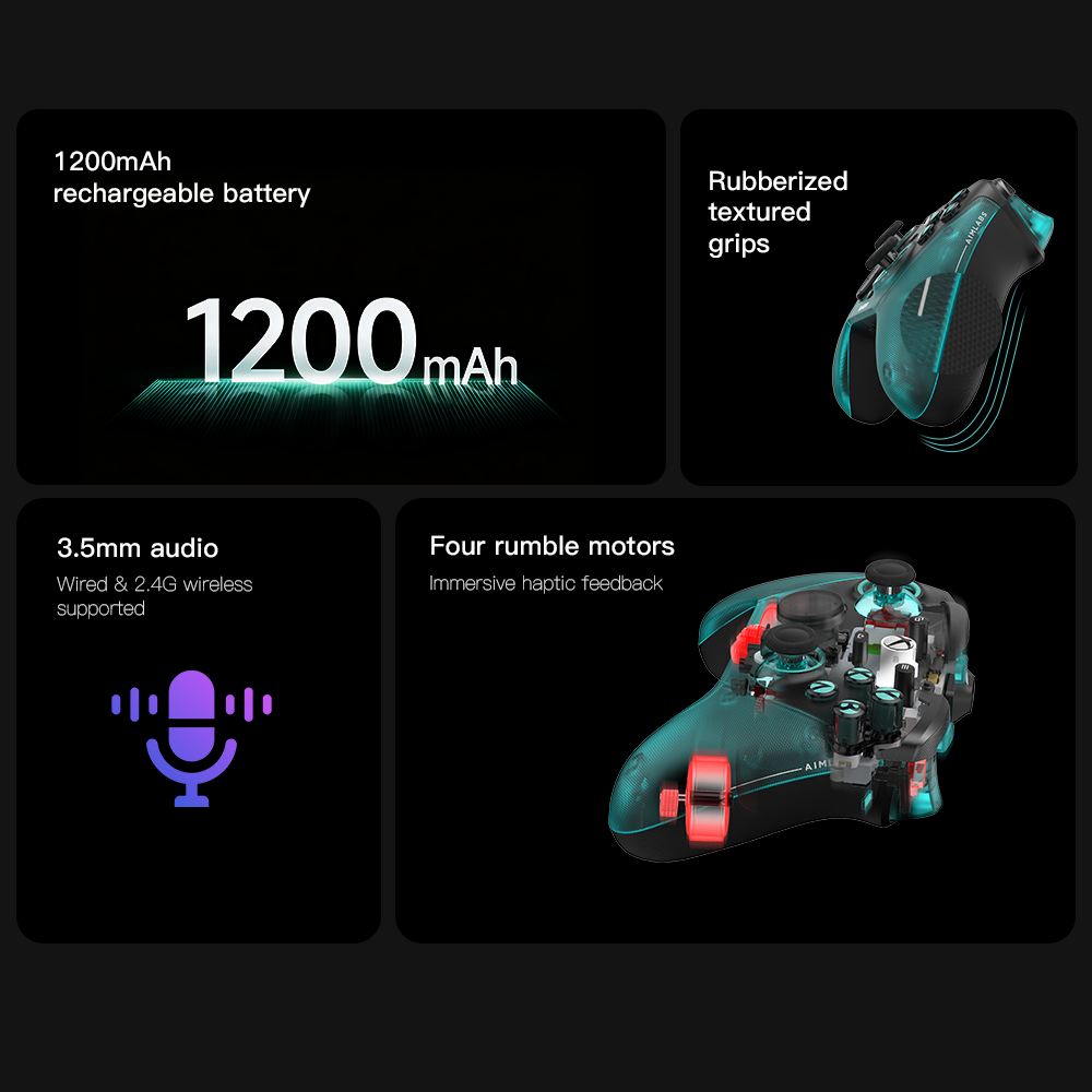 The GameSir G7 Pro is an Aimlabs-licensed, 