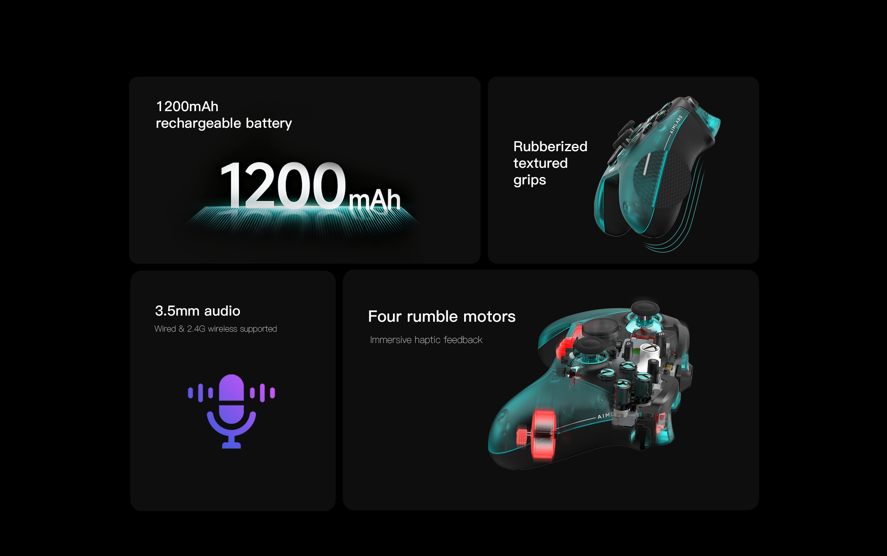 The GameSir G7 Pro is an Aimlabs-licensed, 