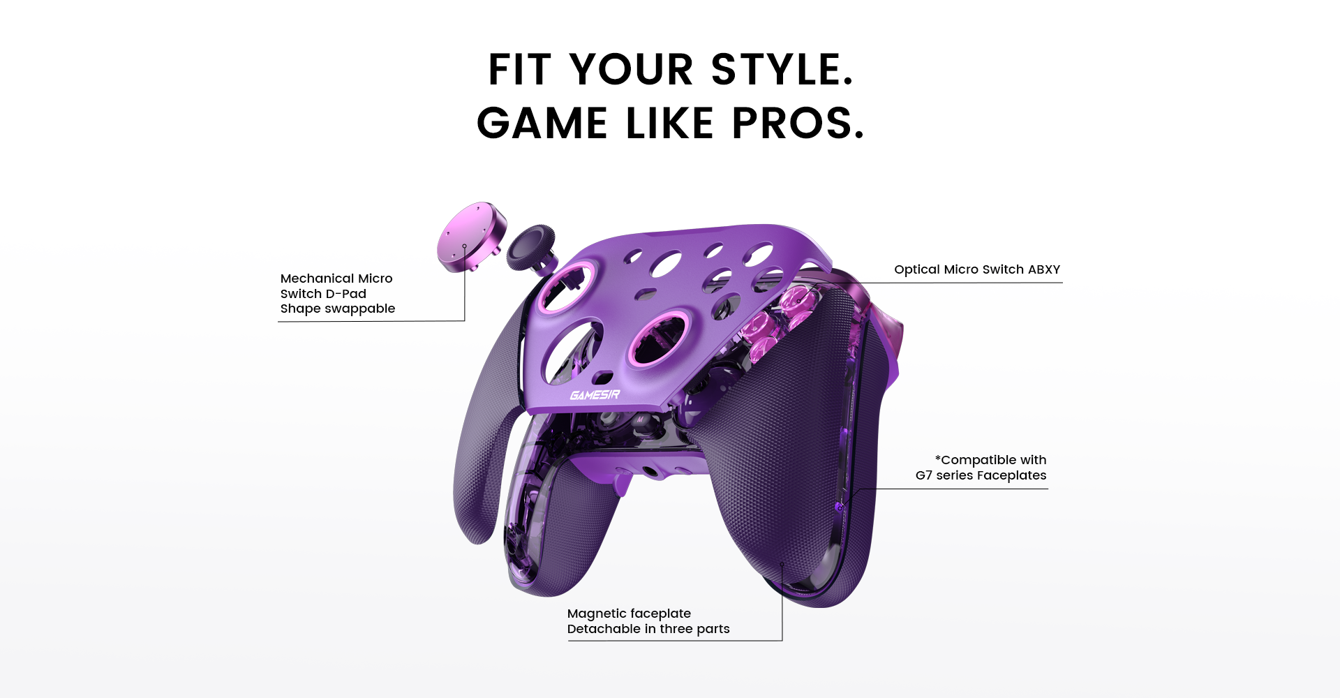 Gamesir product detailed picture list