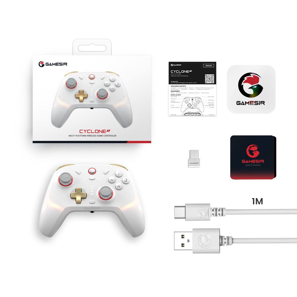 GameSir Cyclone 2 Multiplatform Controller - Phantom White - GameSir