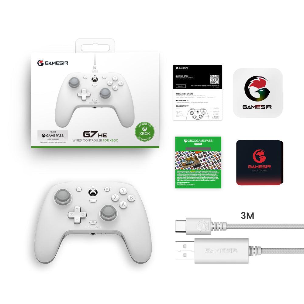 GameSir G7 HE Xbox Wired Controller - White - GameSir