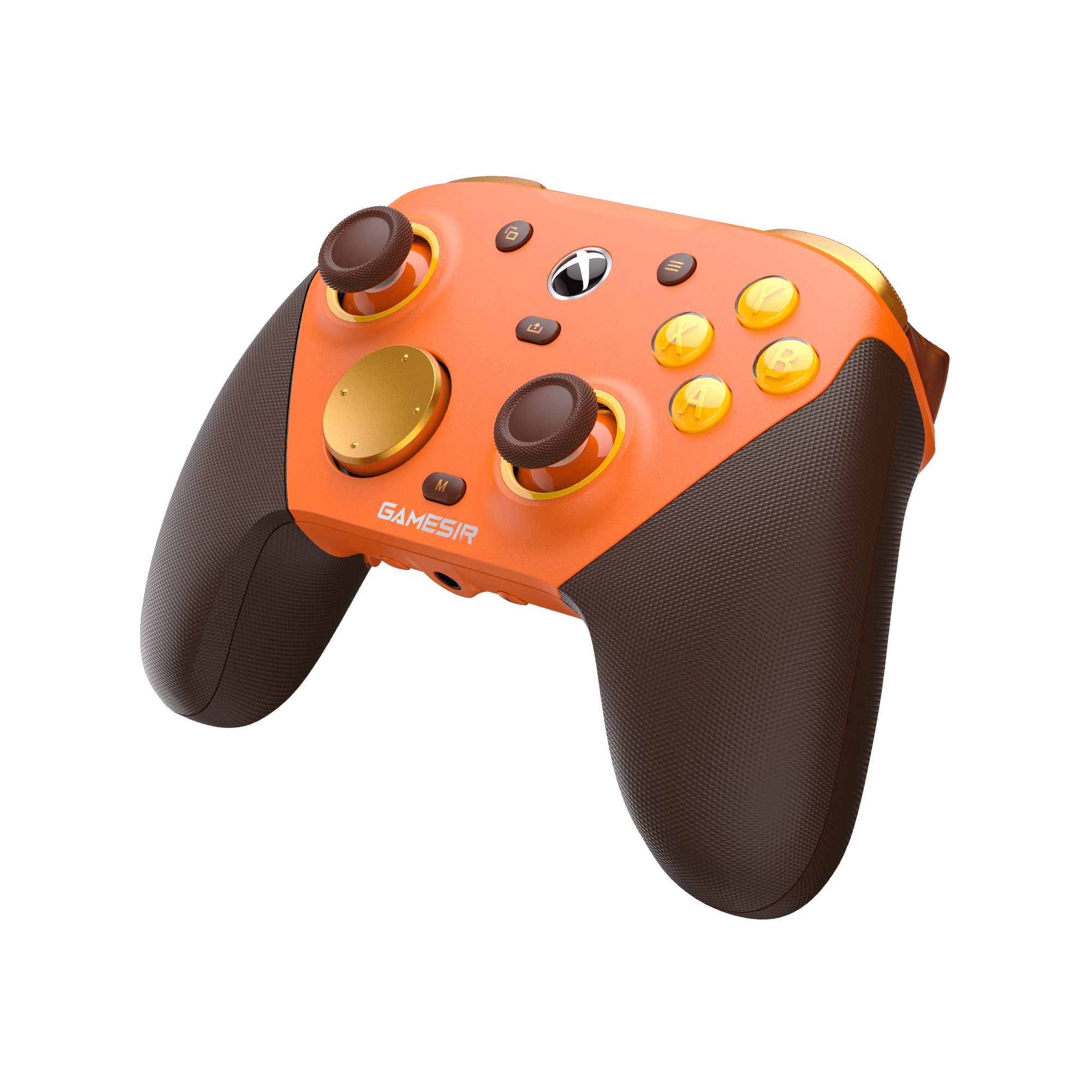 GameSir G7 Pro Tri-Mode Xbox Wired, PC & Mobile Wireless Controller - Amber Flame - GameSir