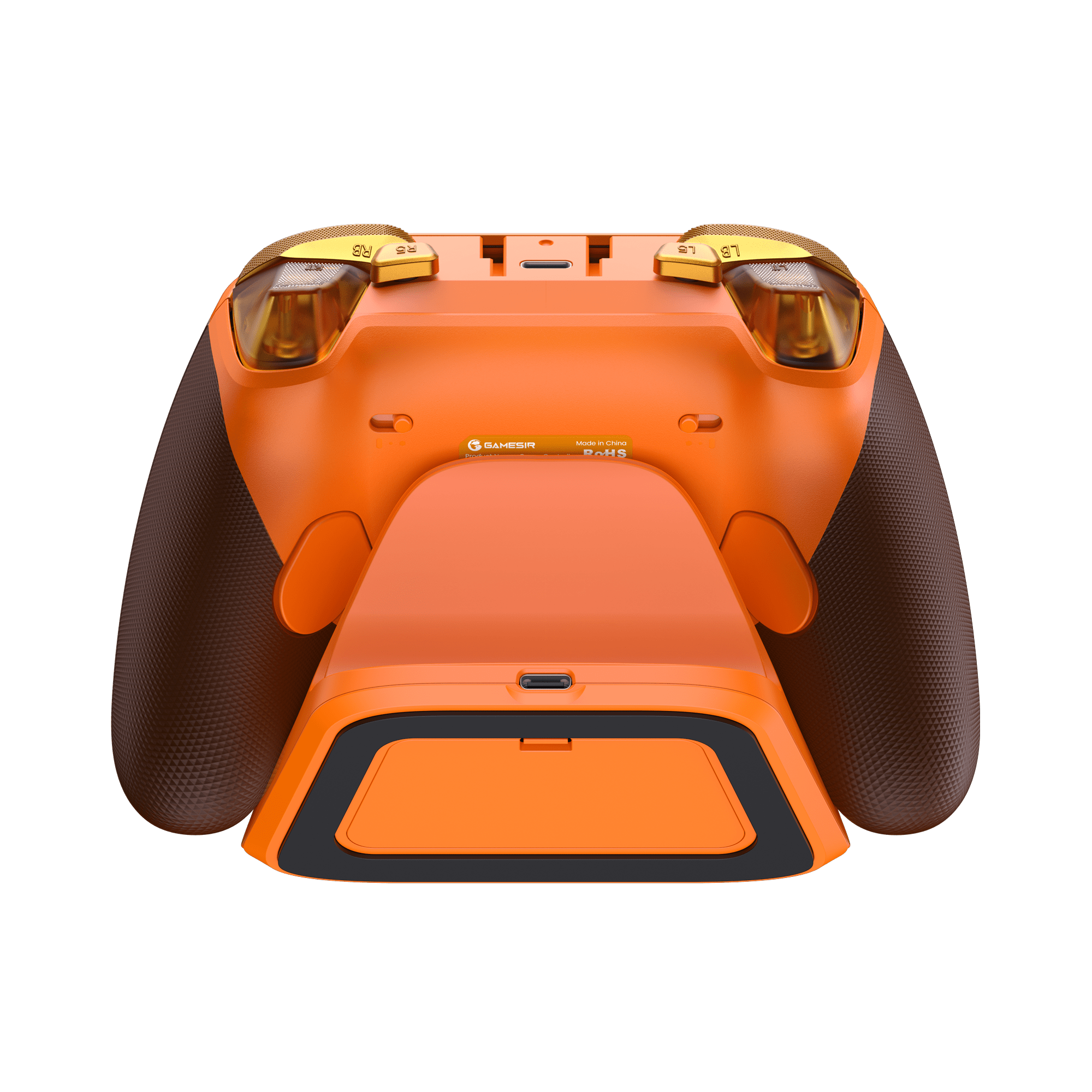 GameSir G7 Pro Tri-Mode Xbox Wired, PC & Mobile Wireless Controller - Amber Flame - GameSir