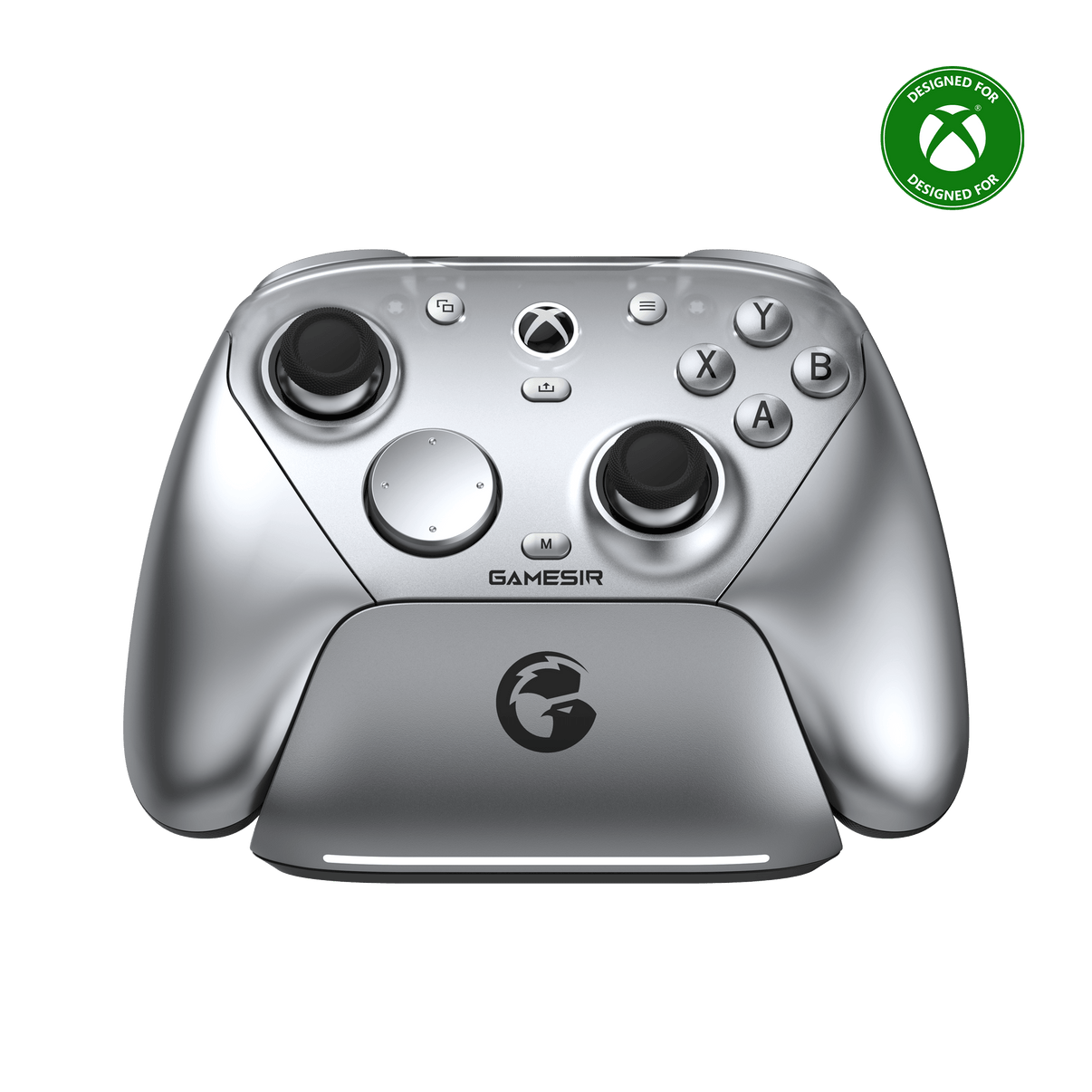GameSir G7 Pro Tri-Mode Xbox Wired, PC & Mobile Wireless Controller-Metallic Silver - GameSir