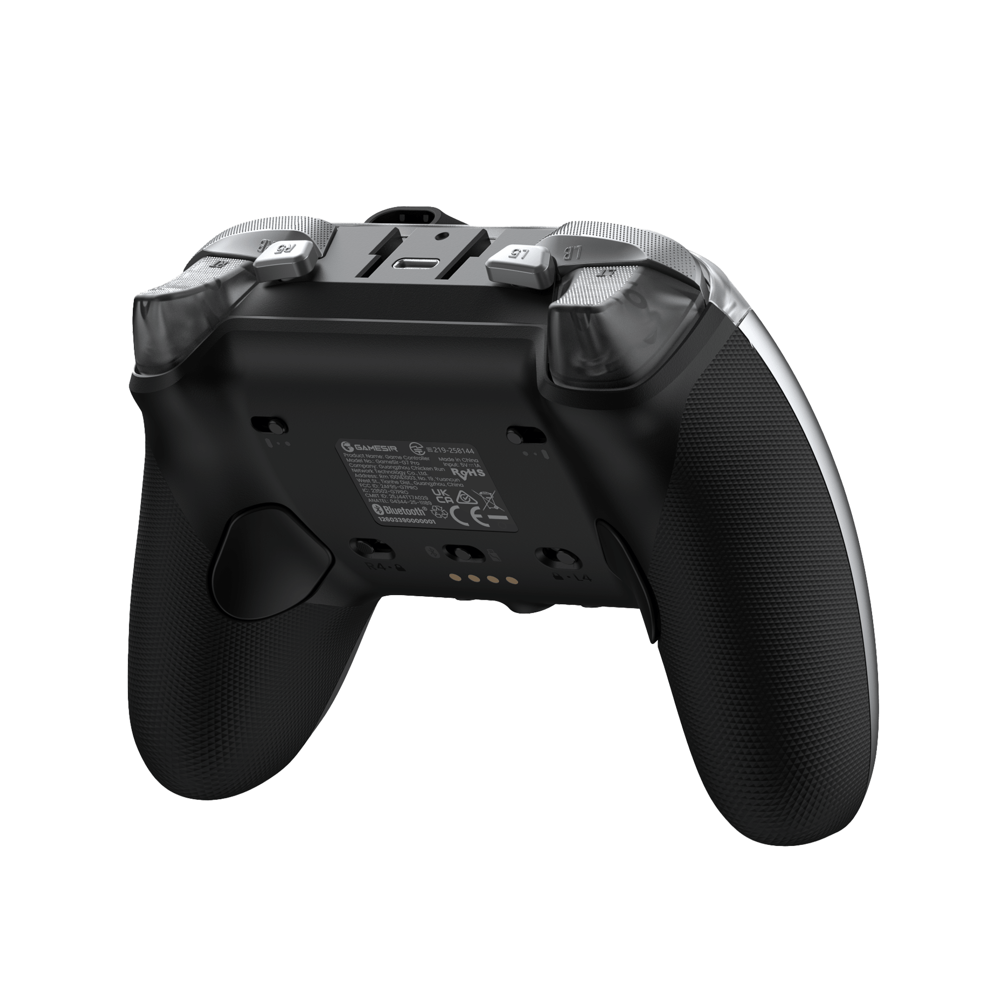 GameSir G7 Pro Tri-Mode Xbox Wired, PC & Mobile Wireless Controller-Metallic Silver - GameSir