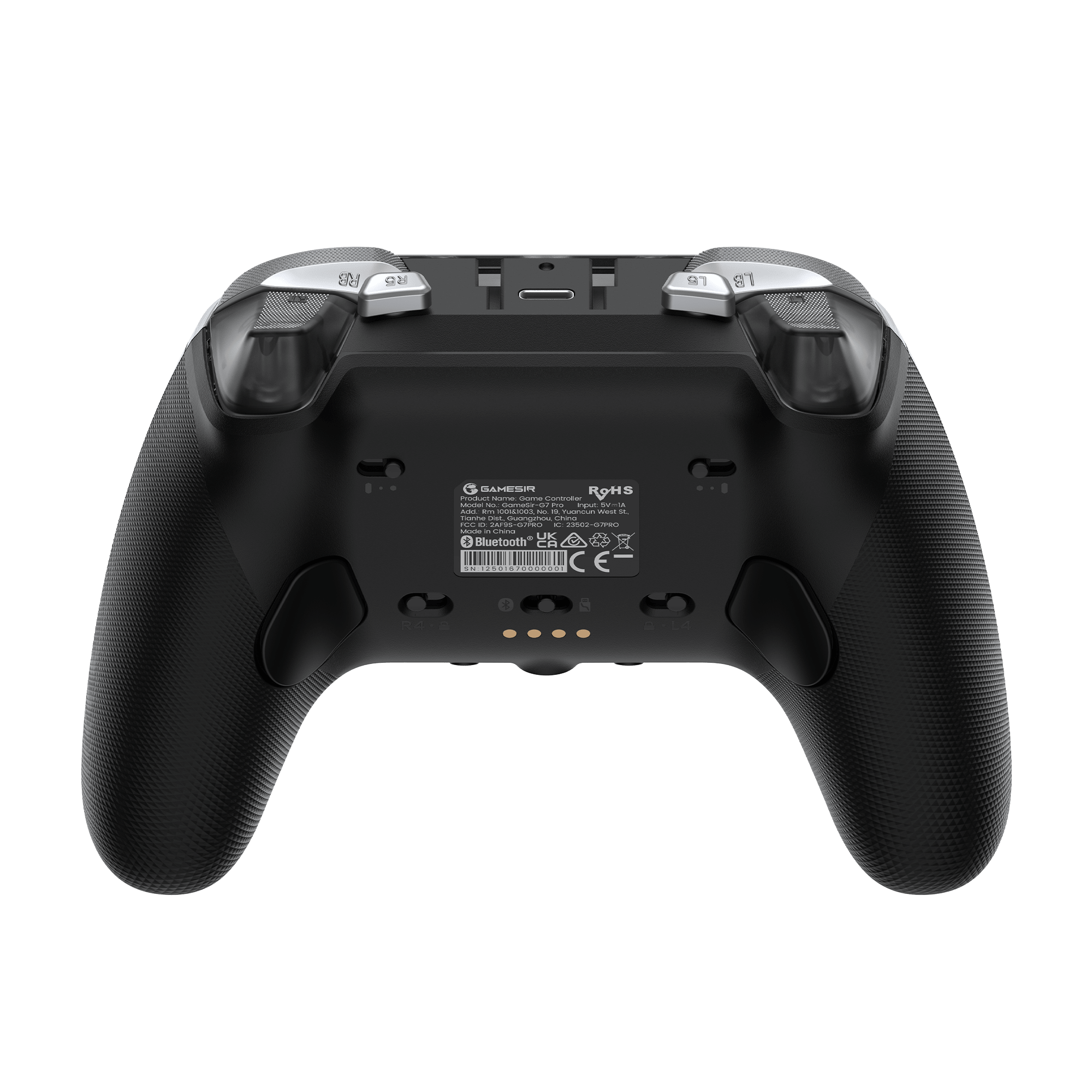 GameSir G7 Pro Tri-Mode Xbox Wired, PC & Mobile Wireless Controller-Metallic Silver - GameSir