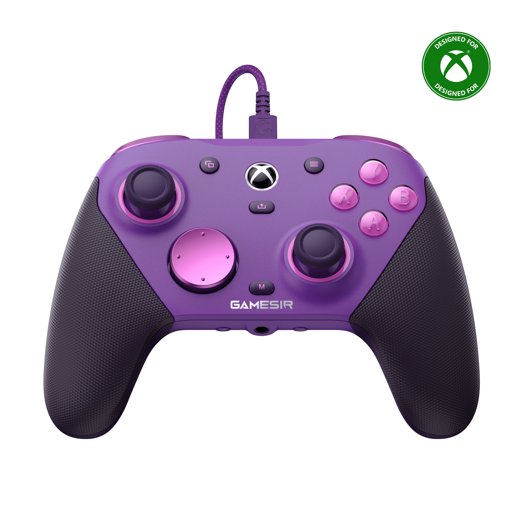 GameSir G7 Pro Tri-Mode Xbox Wired, PC & Mobile Wireless Controller - Plum Purple - GameSir