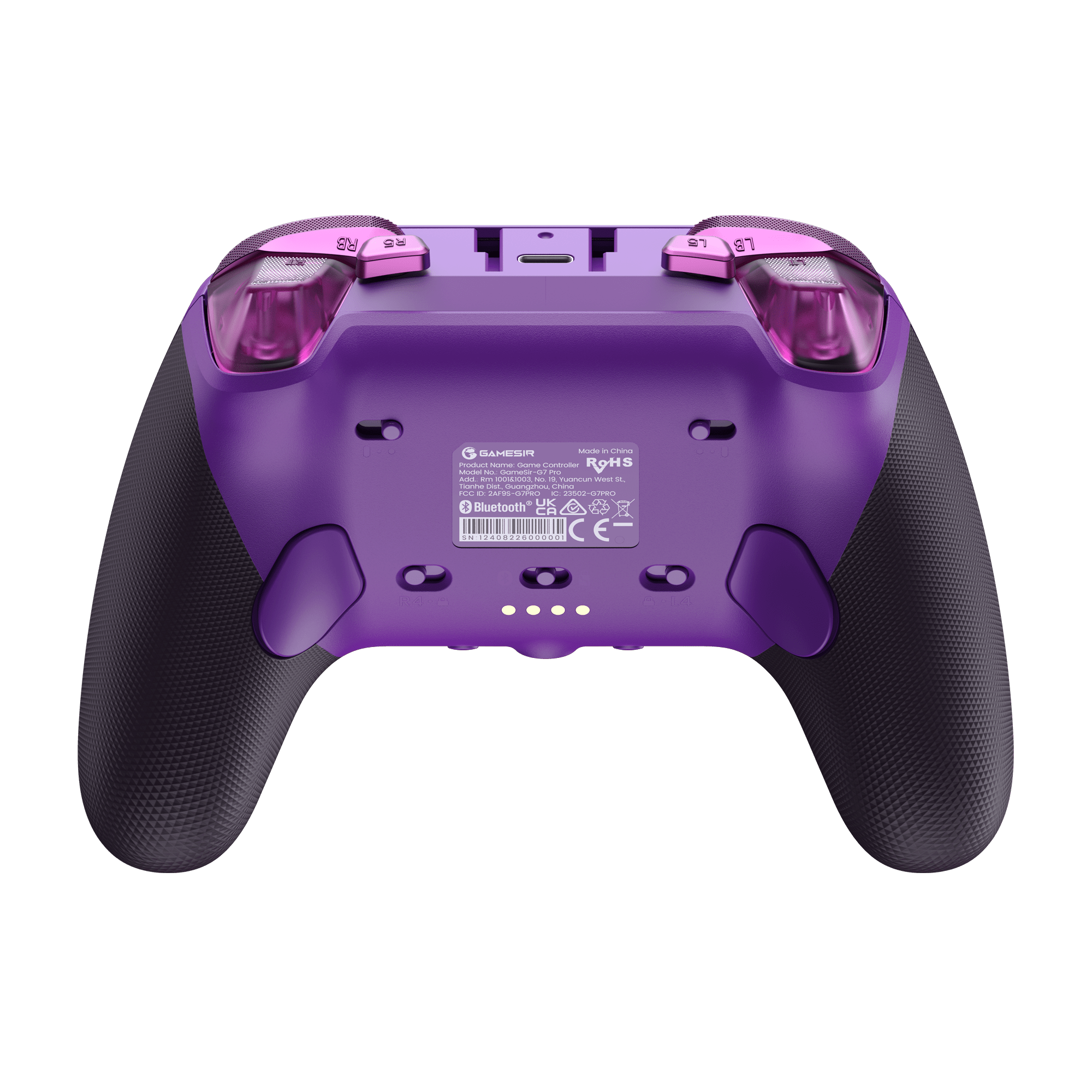 GameSir G7 Pro Tri-Mode Xbox Wired, PC & Mobile Wireless Controller - Plum Purple - GameSir