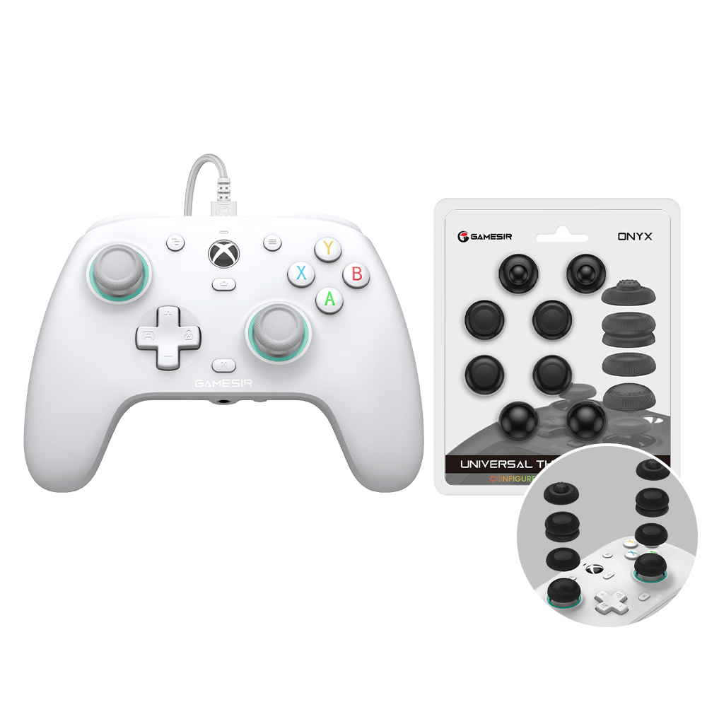 GameSir G7 SE Controller with Interchangeable Joystick Caps - Xbox/PC Gaming Bundle - GameSir