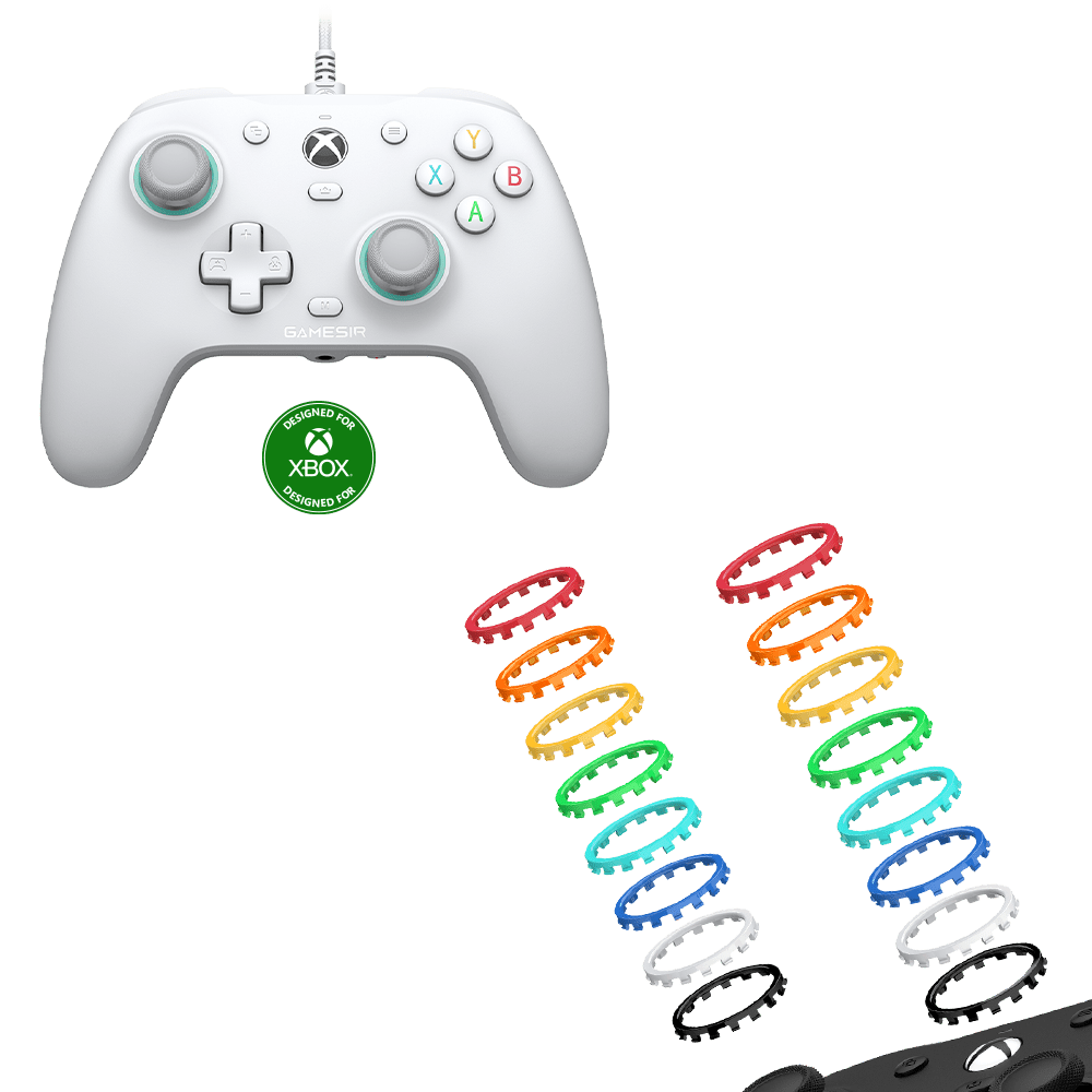 GameSir G7 SE Wired Controller for Xbox - White - GameSir