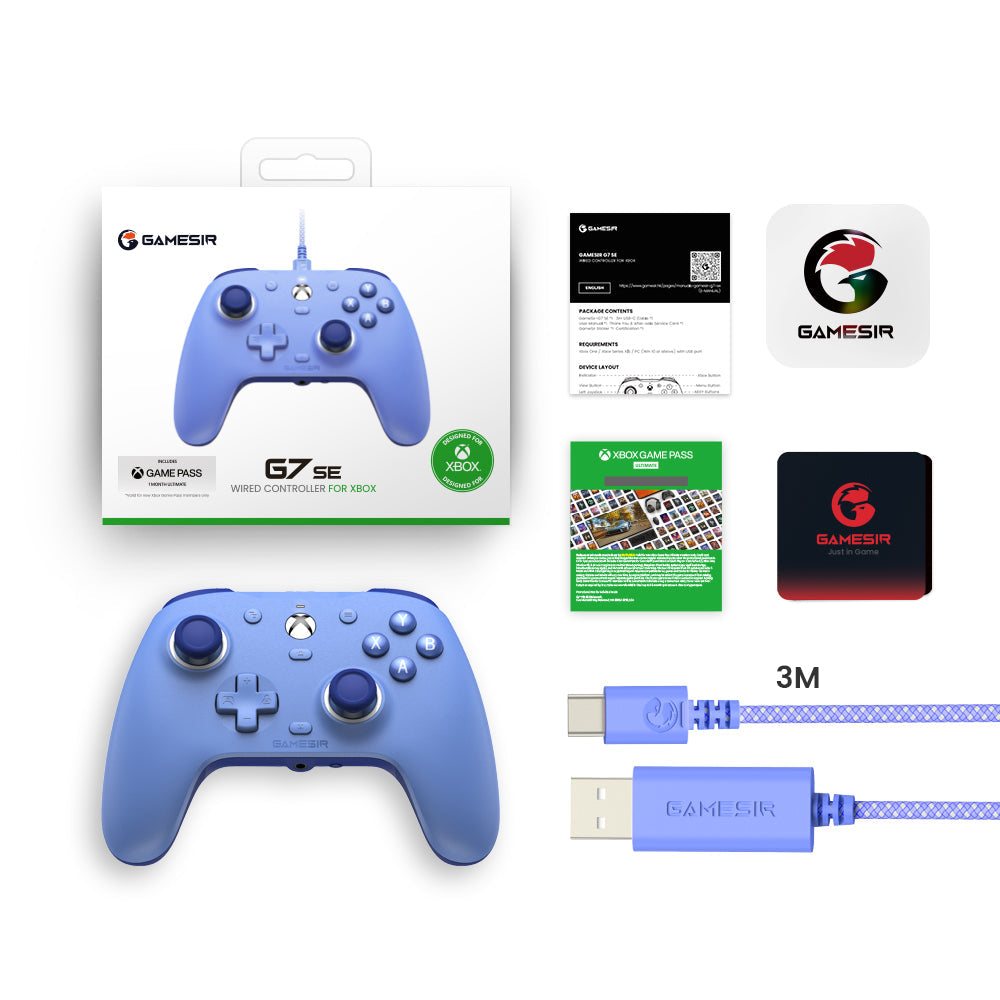 GameSir G7 SE Xbox Wired Controller - Dynamic Blue - GameSir