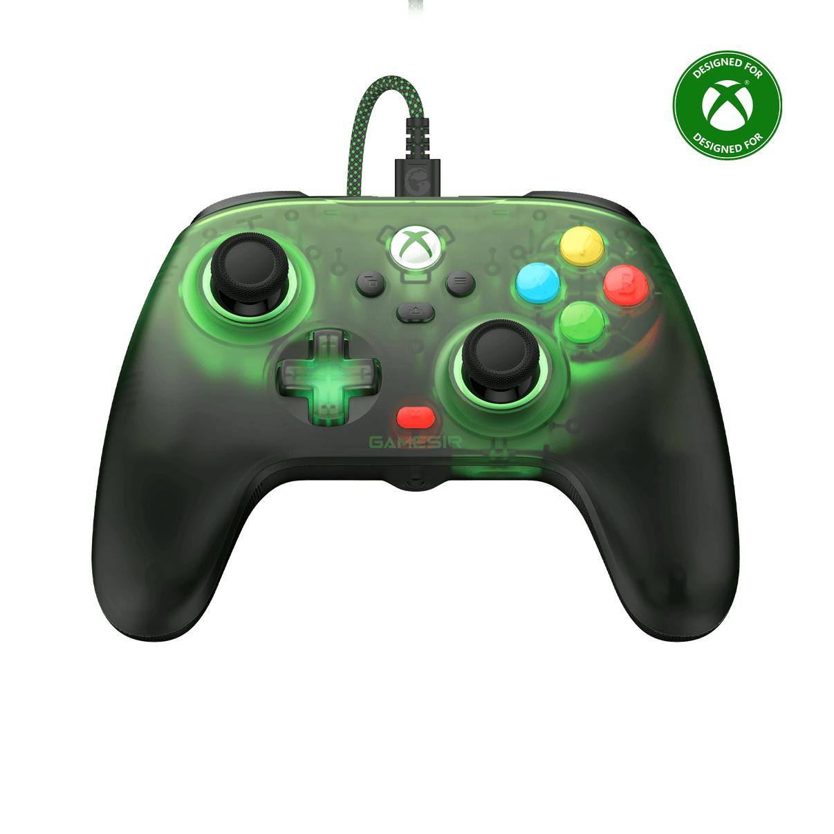 GameSir T7 Pro Retro Green Wired Controller for Xbox, PC & Mobile - GameSir
